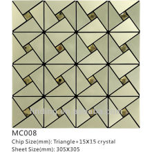 MC008 eng beabstandet AKP-Mosaik aus Aluminium composite Wandpaneel